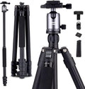 Compact Aluminum Camera Tripod with 360 Degree Ball Head Q284866