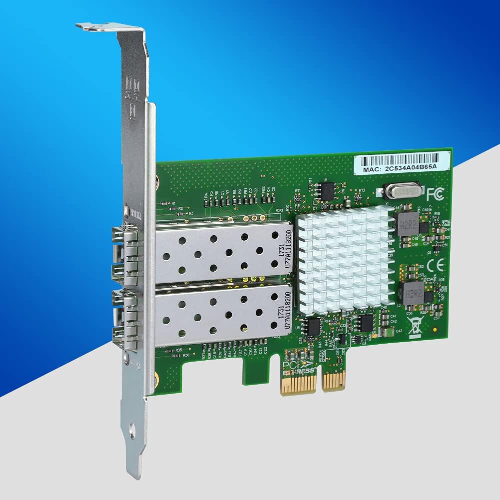 Dual Gigabit Ethernet Fiber PCI-E Network Card O4322