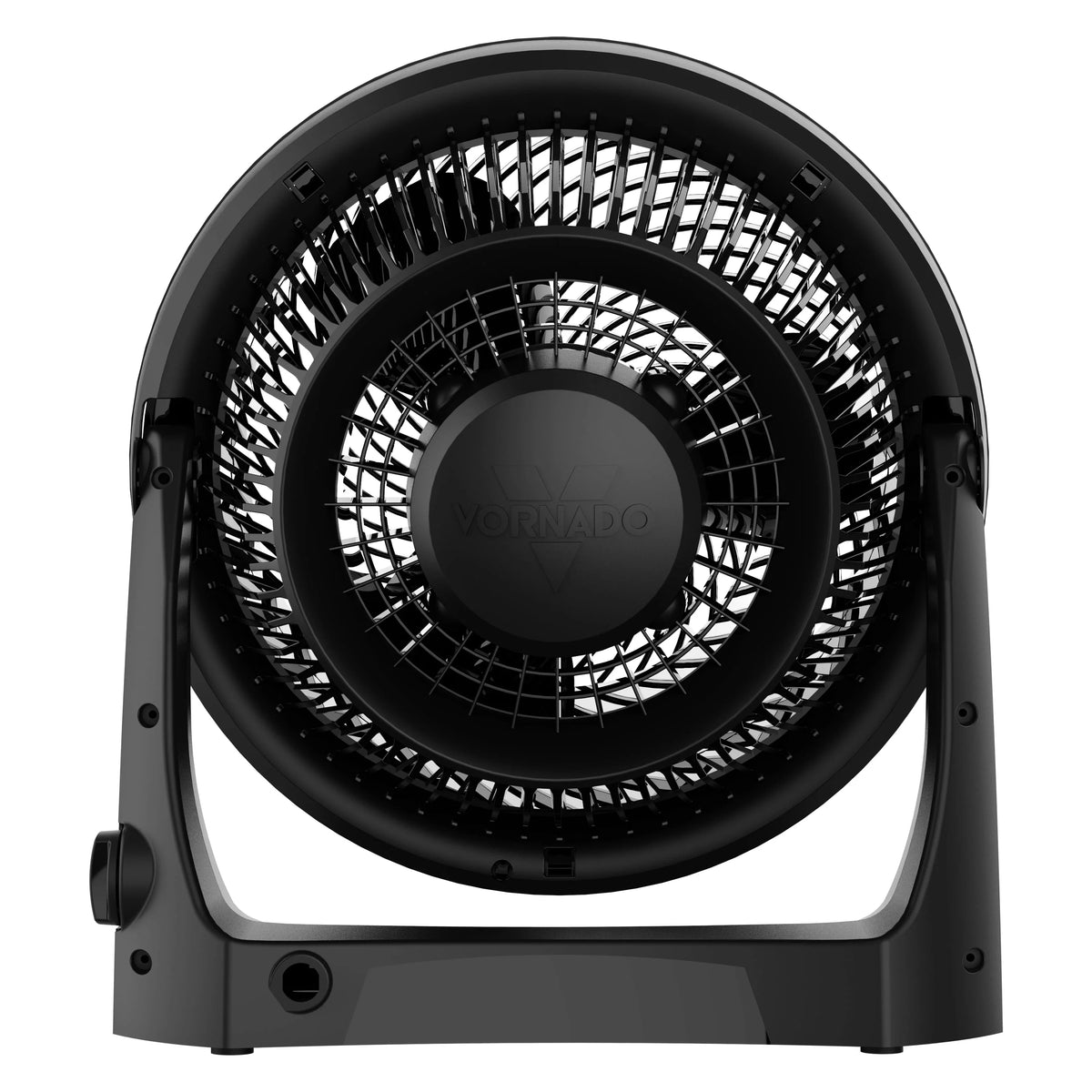 Black Whole Room Air Circulator Floor Fan L945477