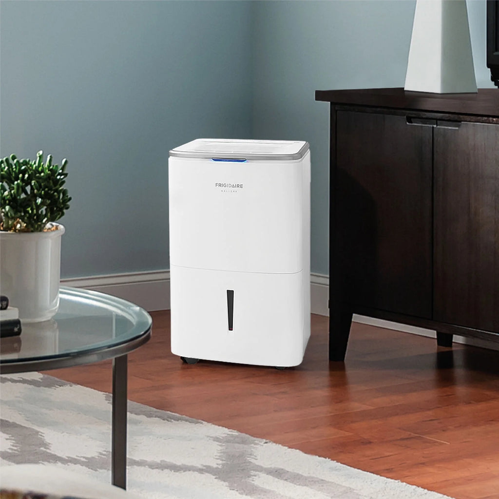 50-Pint 1200 Sq ft Smart Portable Dehumidifier with Wi-Fi in White Z51422