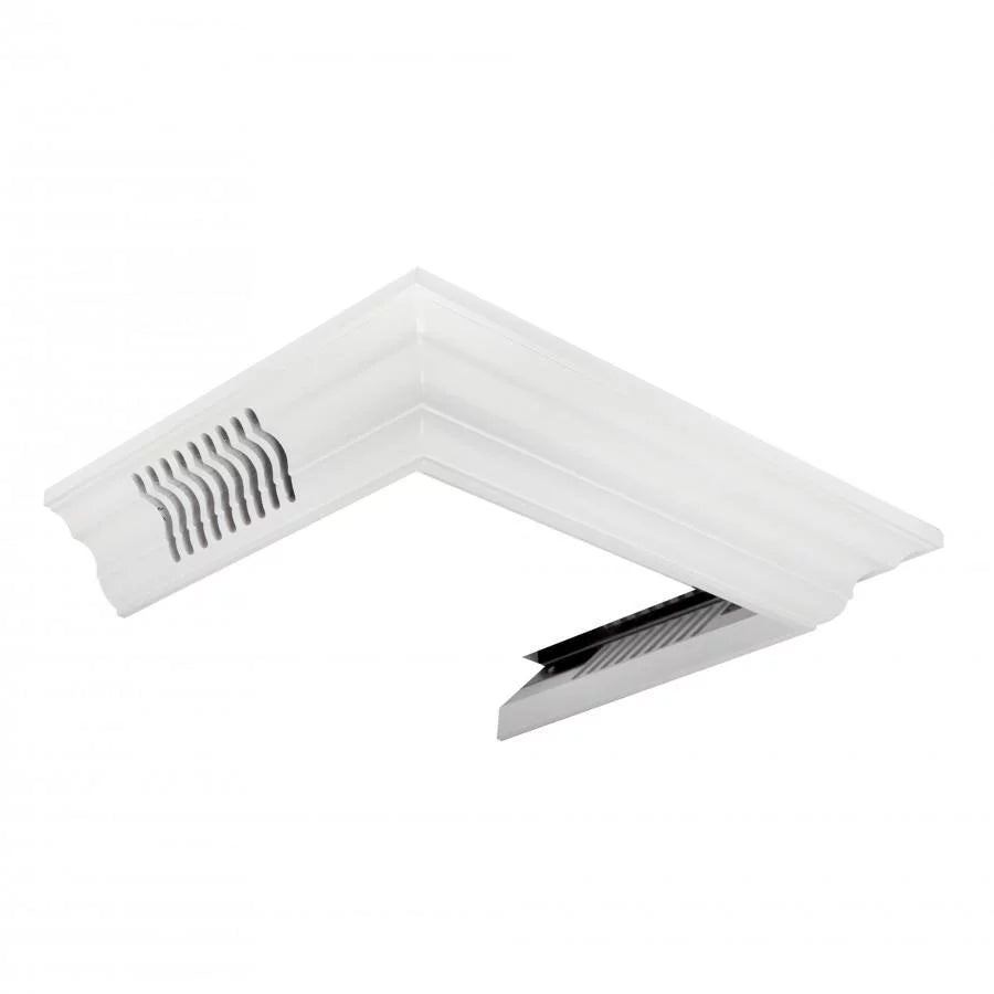 Vented Crown Molding Profile 6 for Wall Mount Range Hood I11485