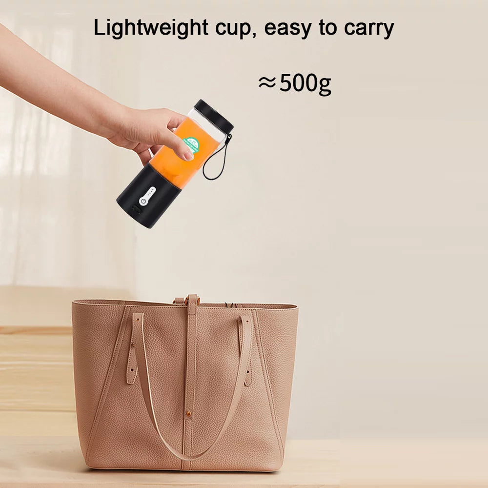 Portable Blender Cup USB Electric Juicer 530ml A7925