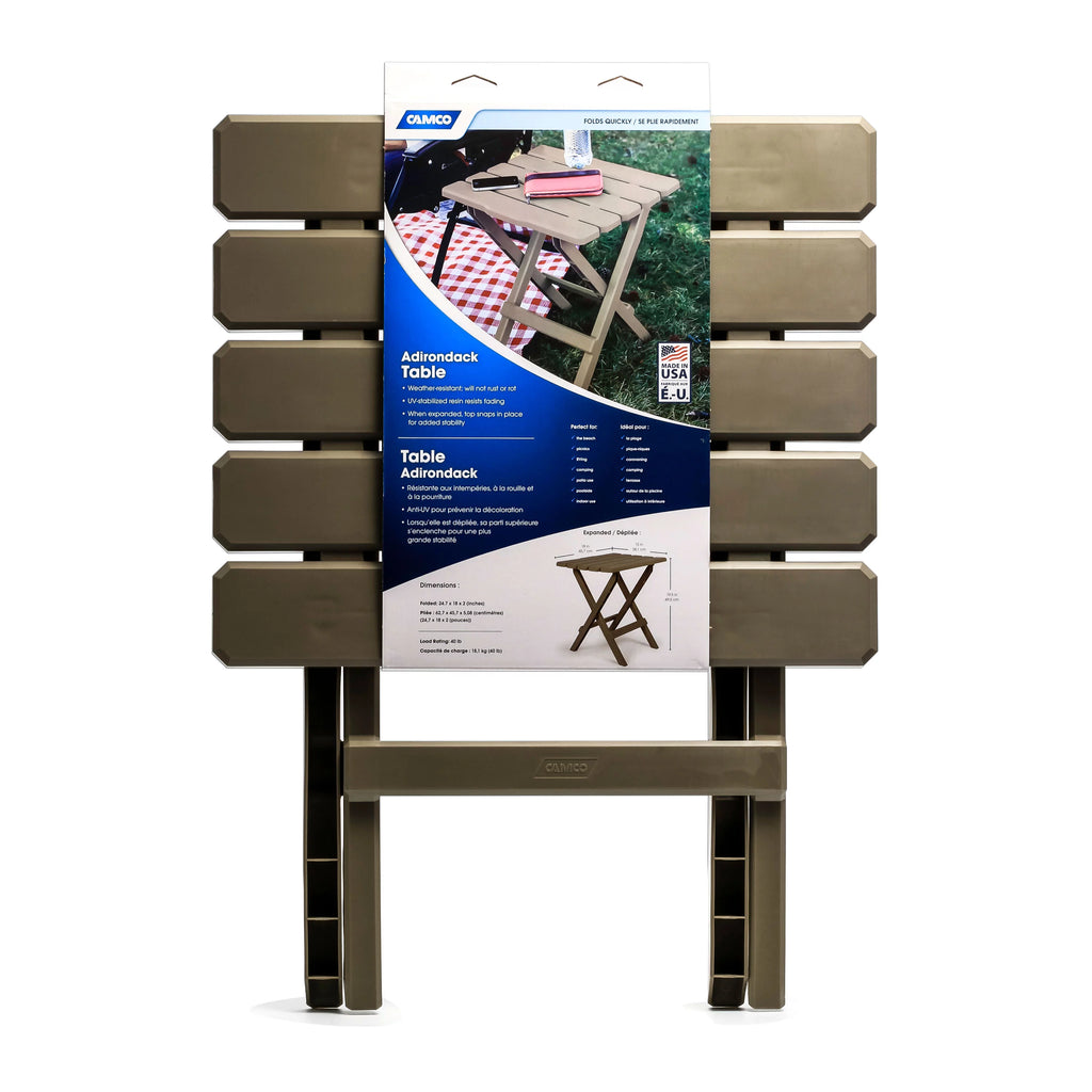 Folding Adirondack Table ABS Plastic X836801