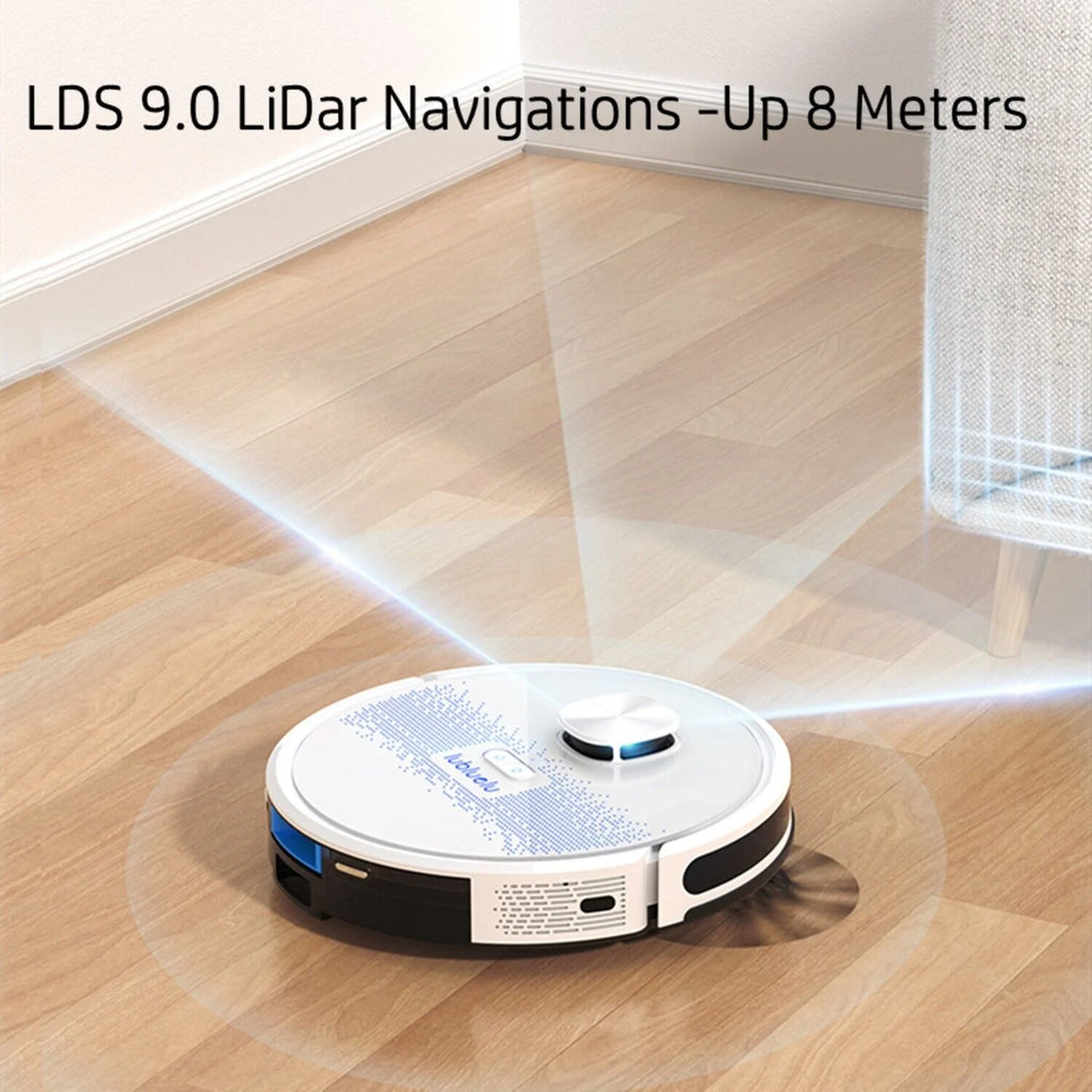 2in1 Robot Vacuum and Mop Combo 230ML White T49099