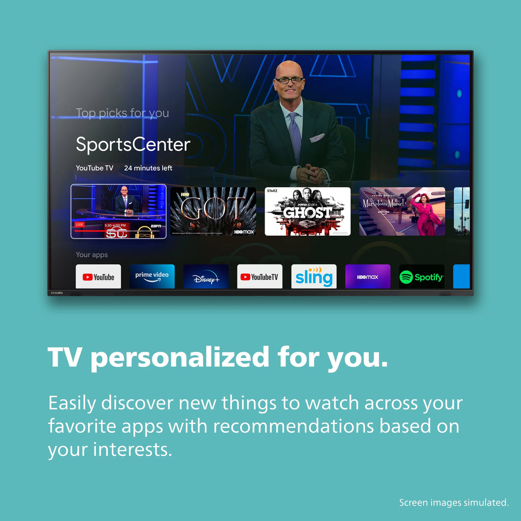 43 Class 4K Ultra HD Google Smart LED TV K938