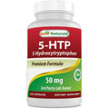 5-HTP 50 mg Gluten-Free Amino Acid Supplements, 120 Count V864