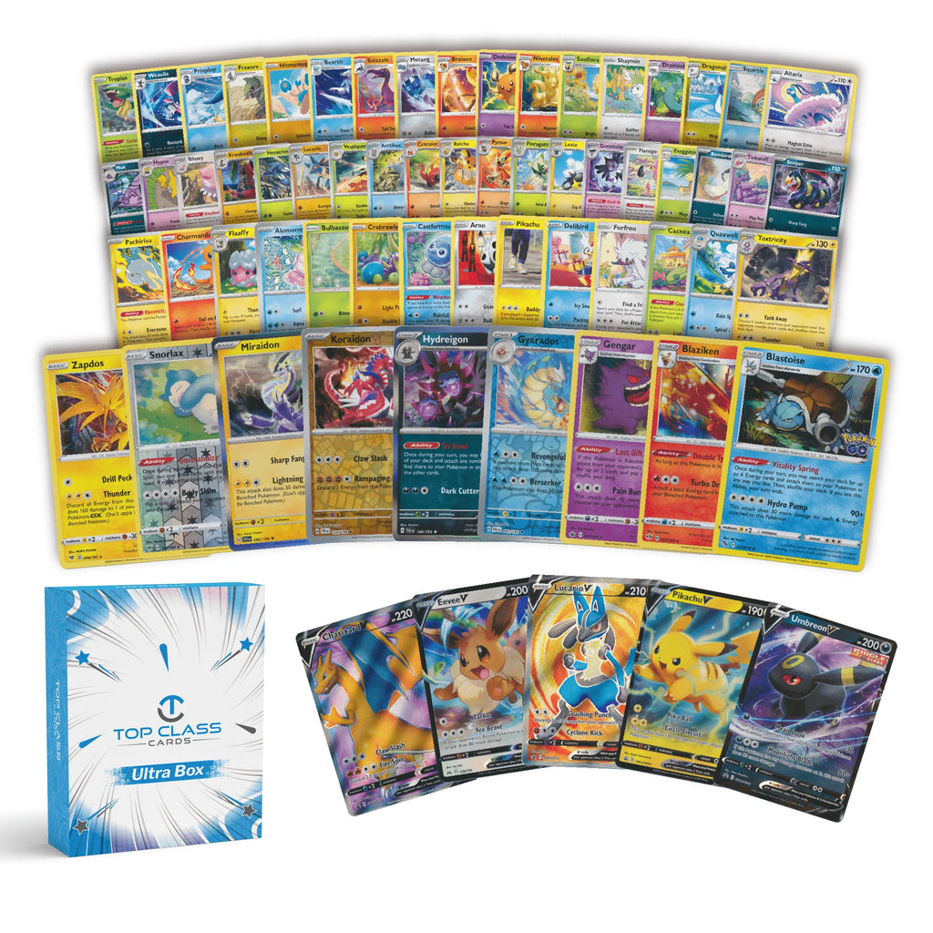50 Cards Ultra Box with 5 Holos Reverse Holos and 1 Ultra Rare T736716