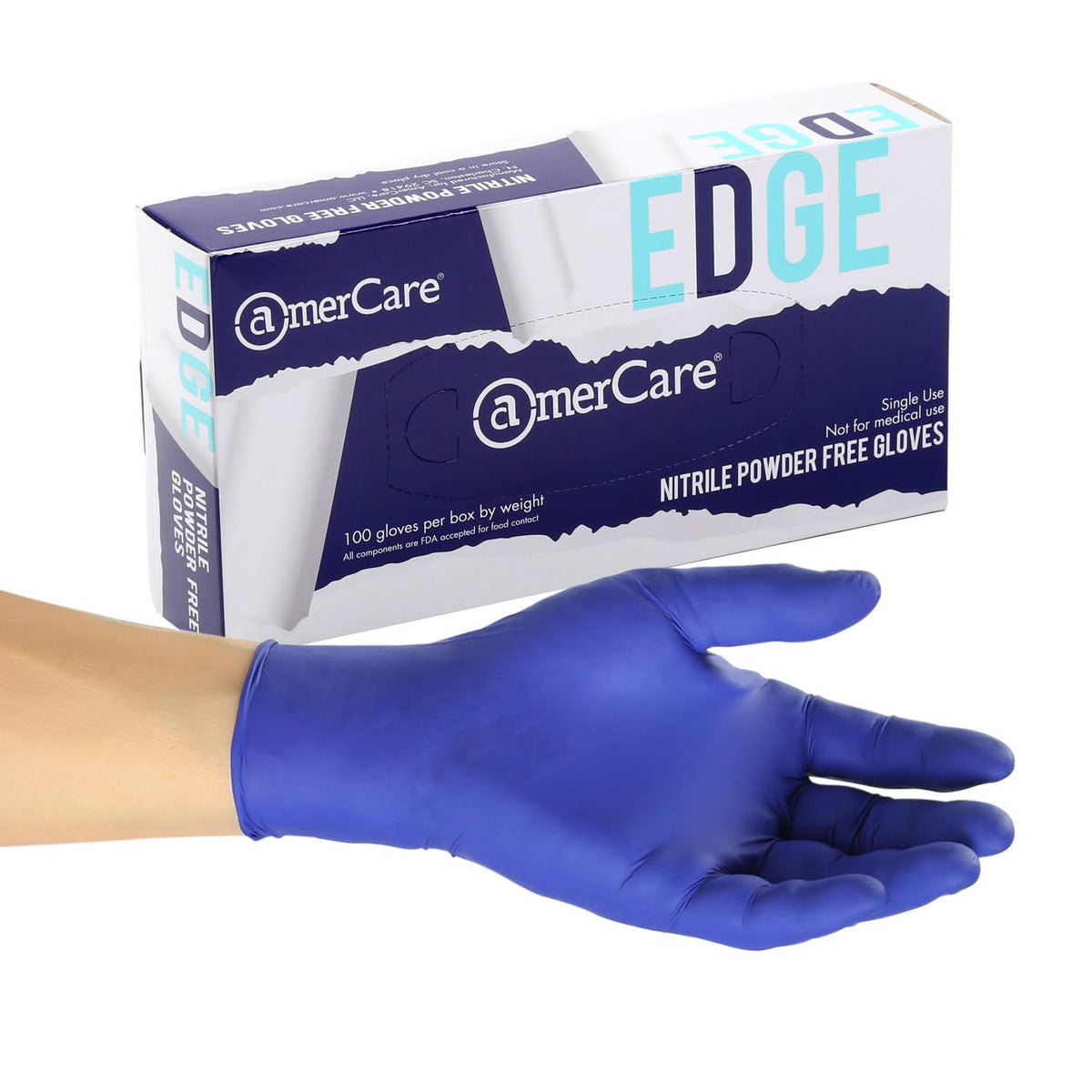 X-Large Powder-Free Nitrile Gloves, Case of 1000 Y584