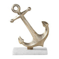 Silver Champagne Anchor Sculpture P1436