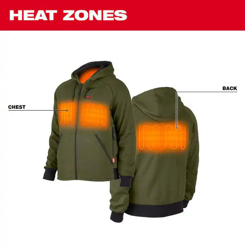 3X-Large Cordless Heated Jacket Hoodie I8160