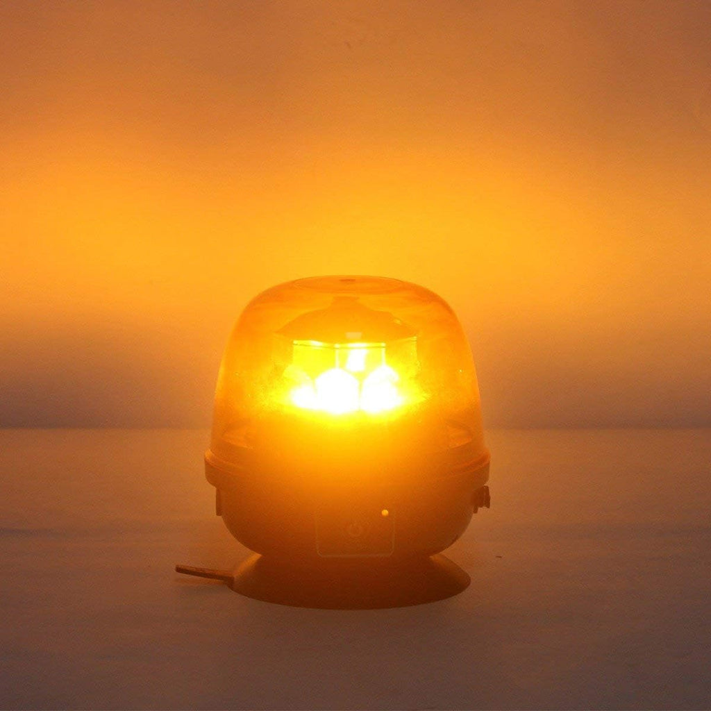 Magnetic Amber Remote-Control LED Beacon H923
