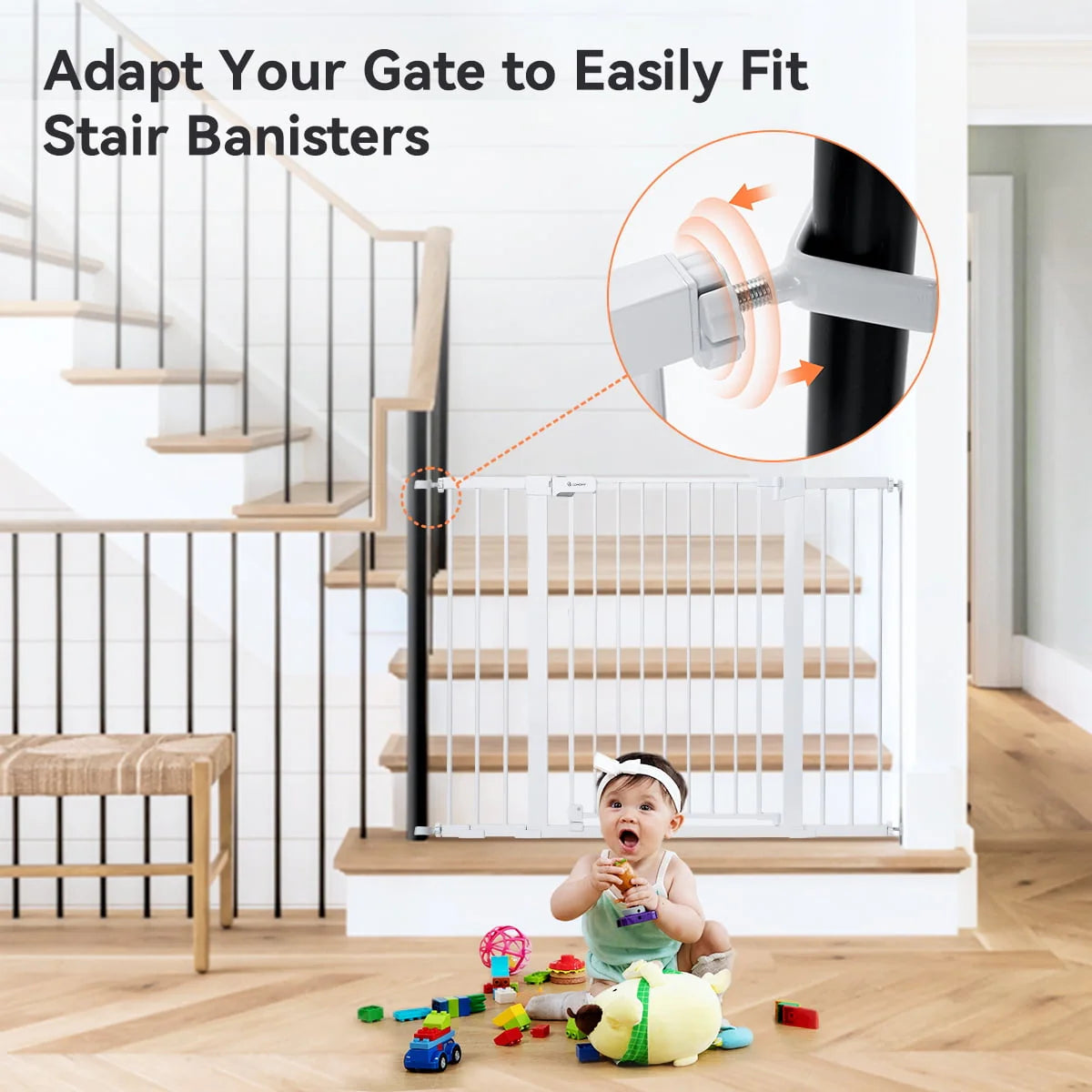 36'' Extra Tall 29.5-48.8'' Wide Baby Gate Z992201
