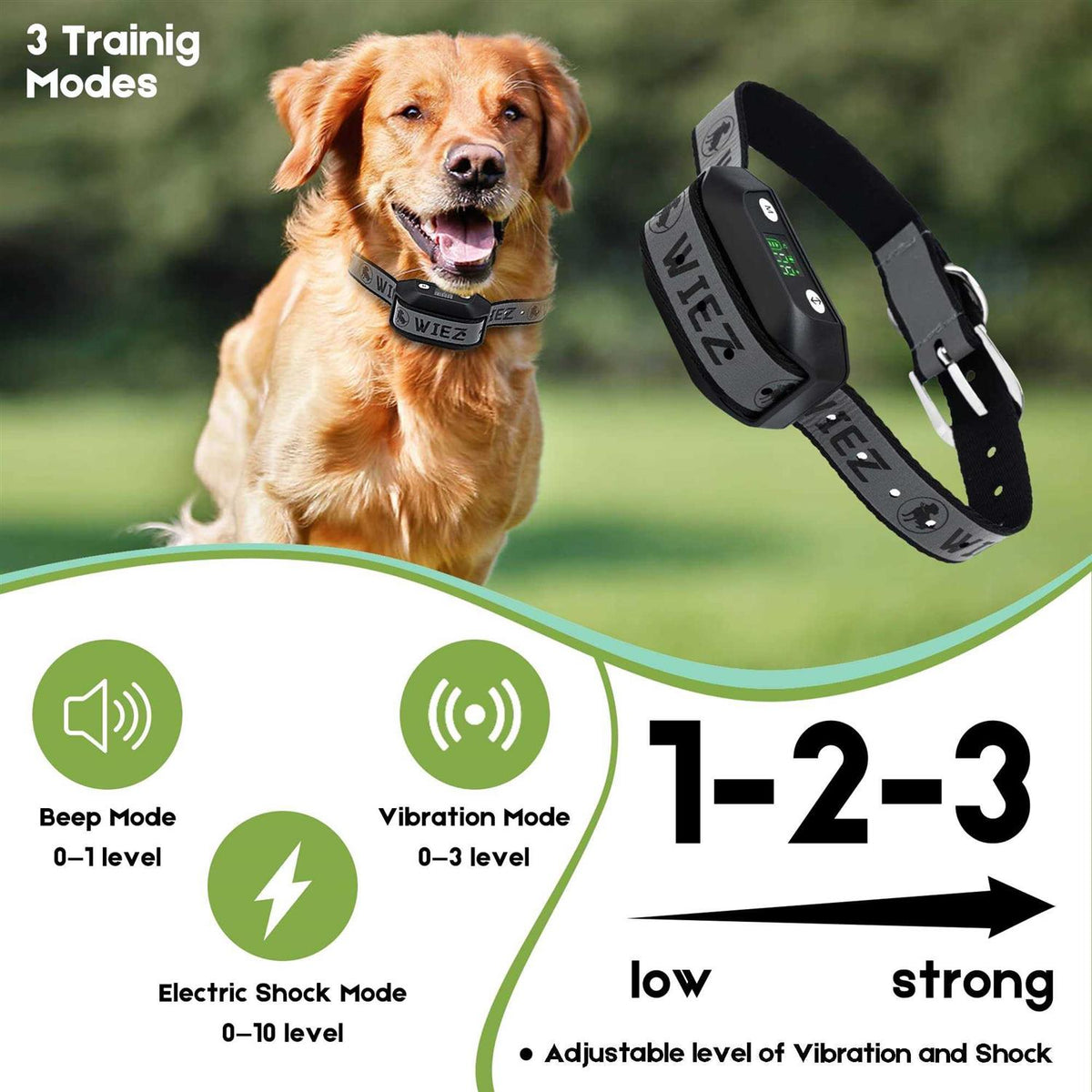 Wireless Dog Fence Electric Dog Collar V1748