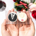 100 Pack 3x3x3 Inch Clear Gift Boxes S339