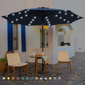 10 ft LED Solar Patio Umbrella N893