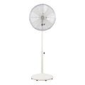 16 inch Adjustable Height Oscillating 3-Speed Metal Stand Fan in Red B871641