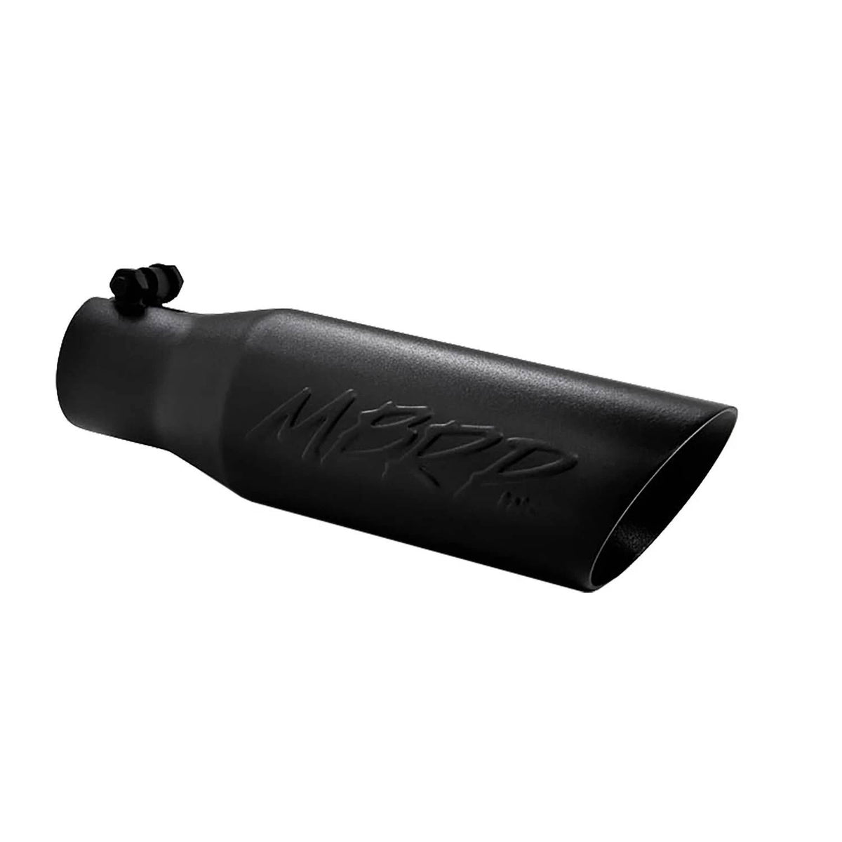 Black Finish Dual Wall Angled Exhaust Tip Y3088