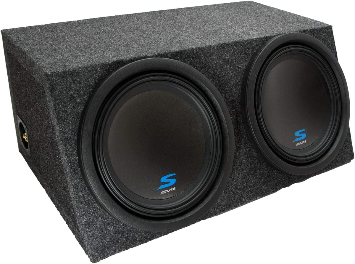 Dual 12 Loaded Sealed Subwoofer Enclosure R9169