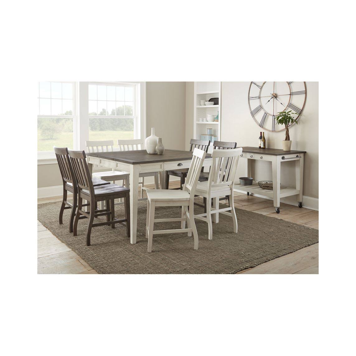 White Kitchen Cart V308