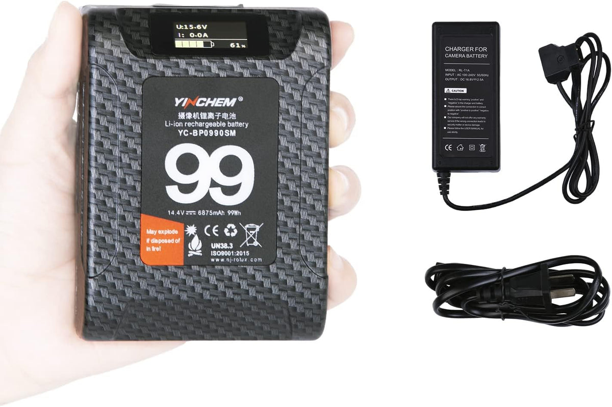 14.4V Mini Portable Lithium-ion Battery with LCD Screen R65616