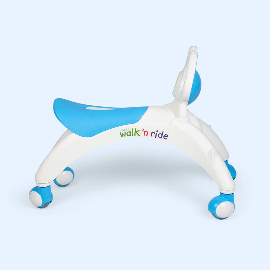 Blue Baby Walker and Ride on Toy R801075