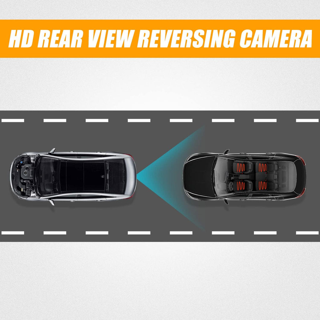 Rear View Backup Camera with Link Cable and Plug D9983