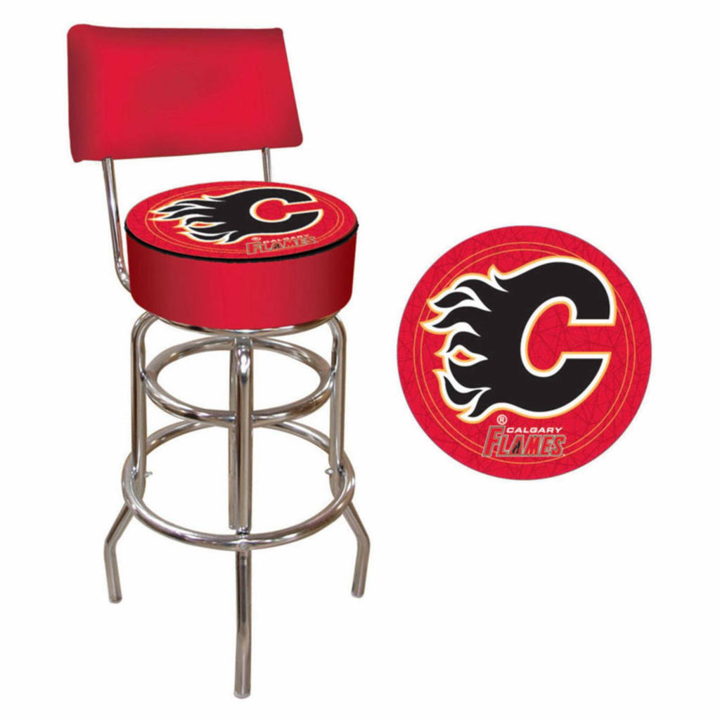 Padded Swivel Bar Stool with Back X921248