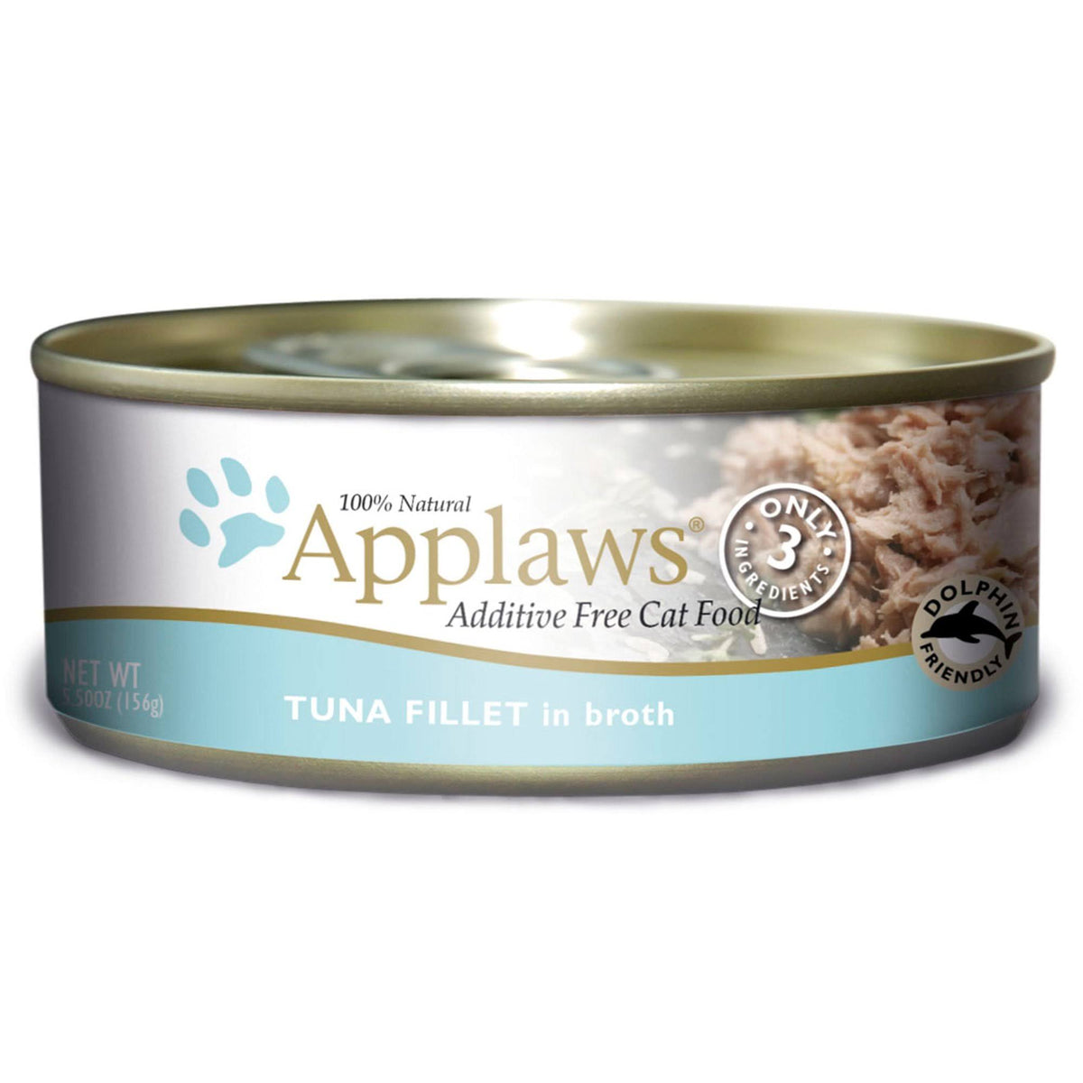 Additive Free Tuna Fillet Canned Cat Food 5.5 oz Case of 24 L416553