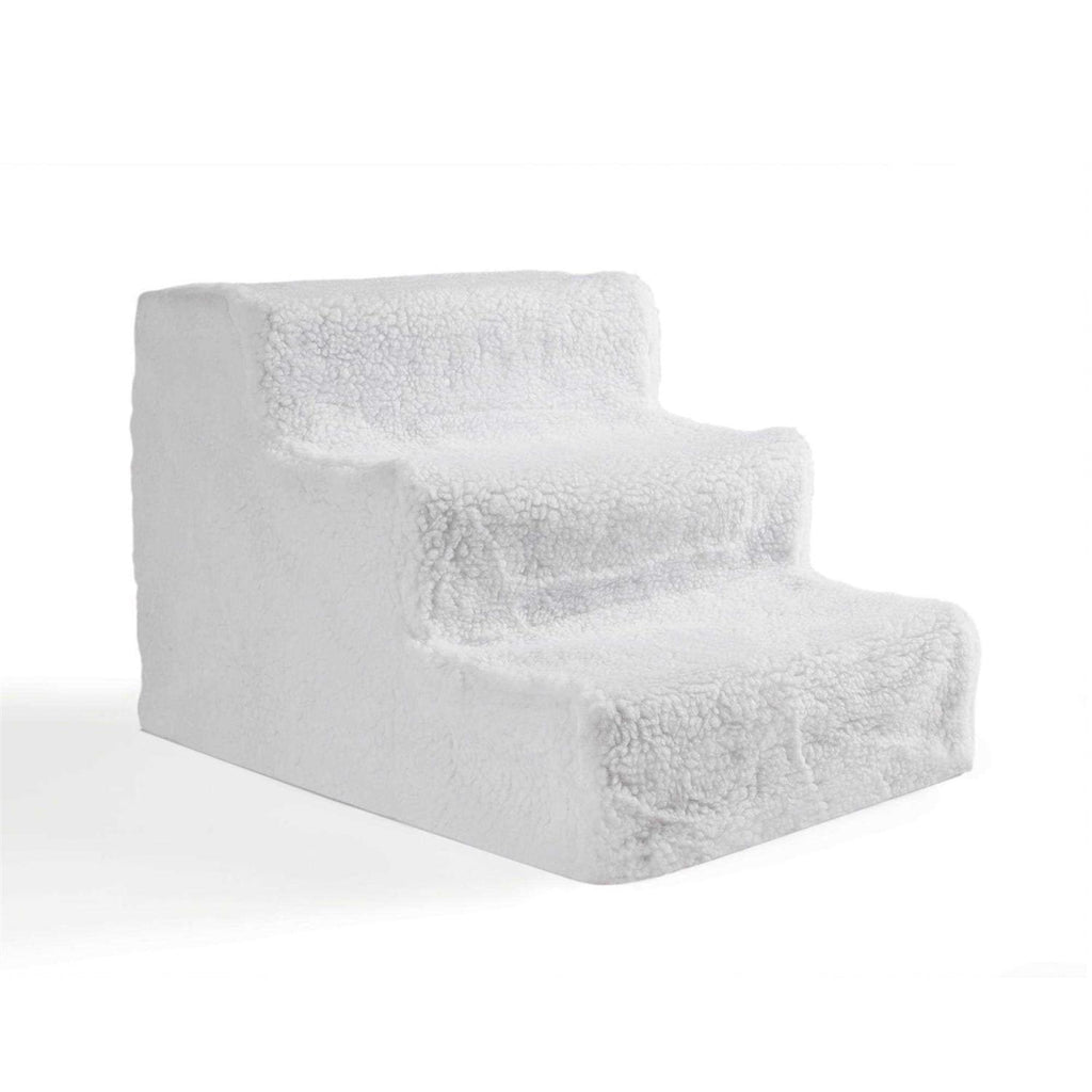 White Medium Dog & Cat Stairs C819104