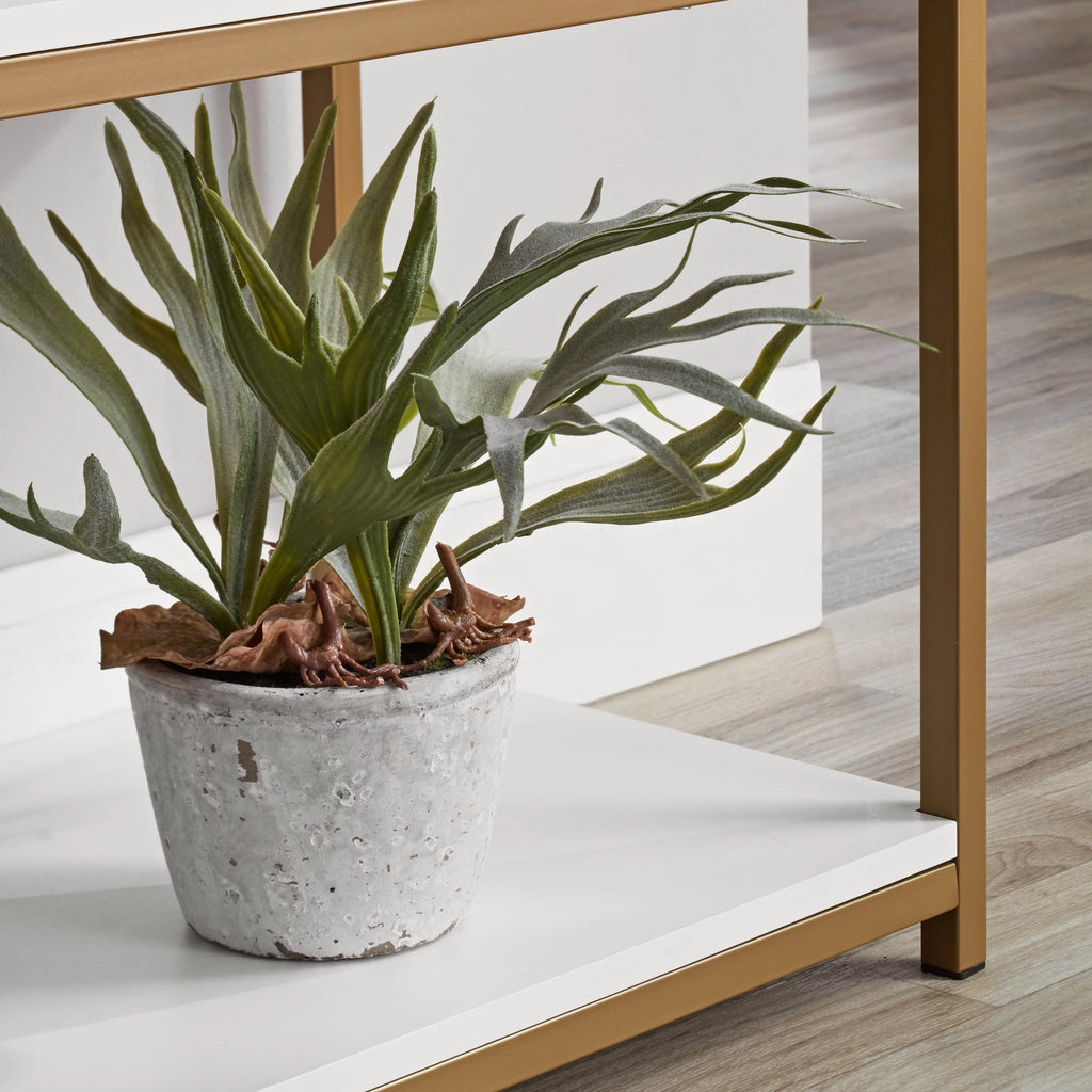 6-Shelf Metal Frame Bookcase Z982