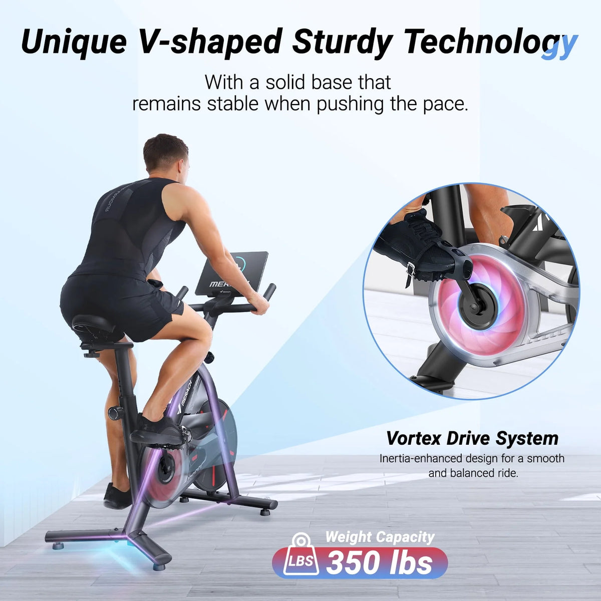 Stationary Exercise Bike Magnetic Bluetooth S288037
