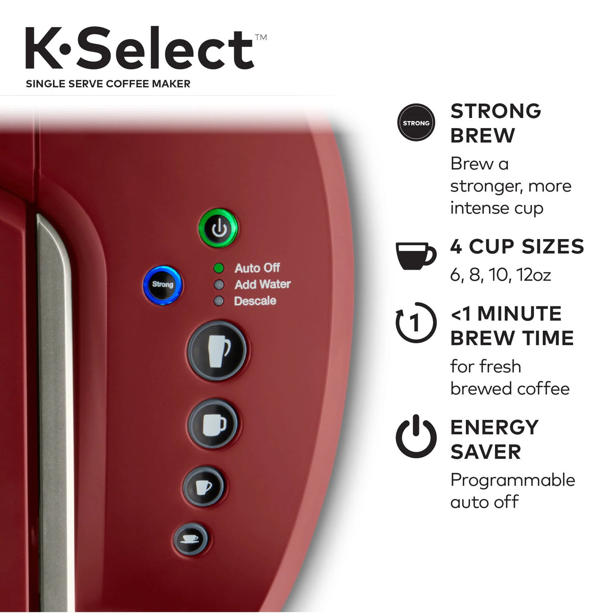Single-Serve K-Cup Pod Coffee Maker J263