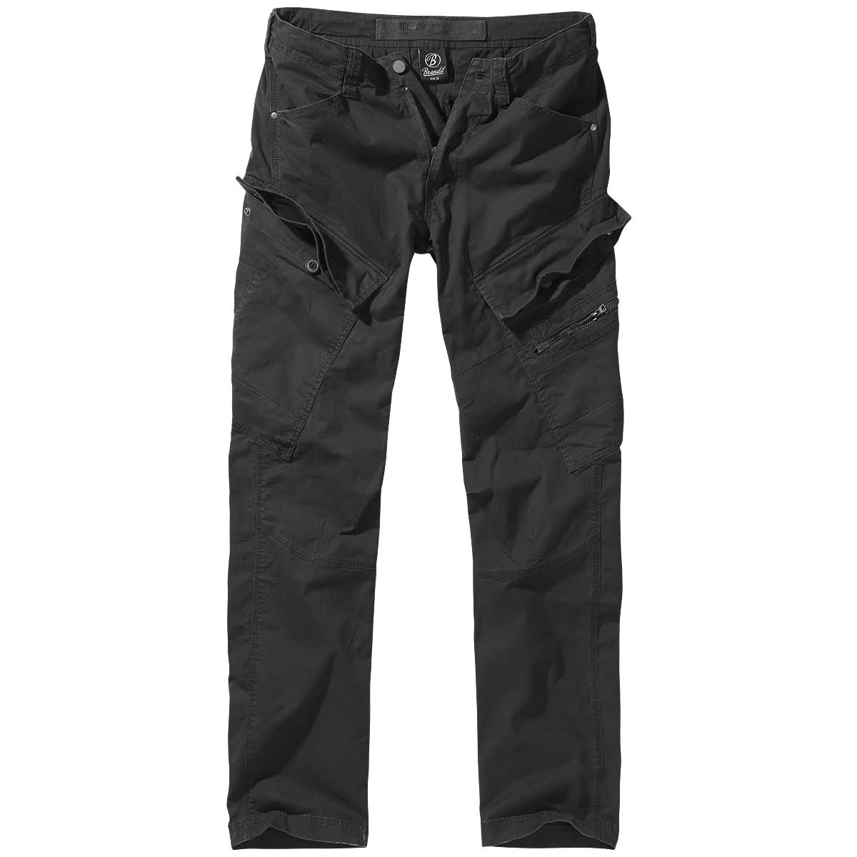 Slim Fit Trousers Black XL V208