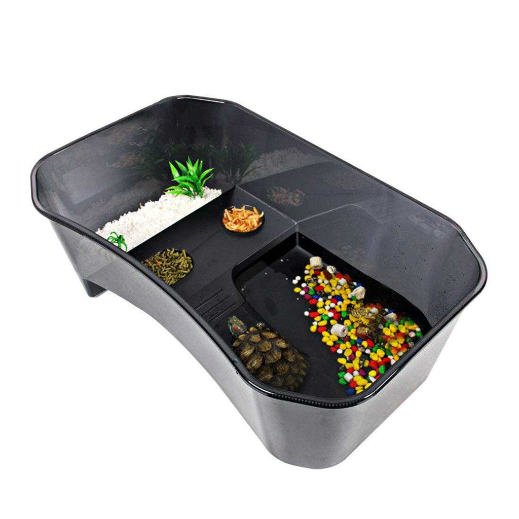 Turtle Tank Aquarium with Platform Plants K46432