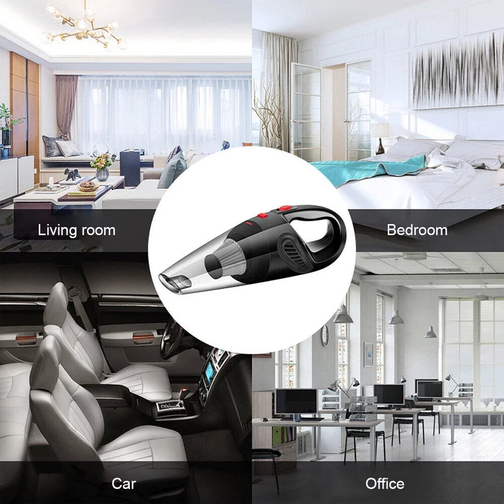 4000Pa Rechargeable Handheld Vacuum Cleaner, Black T89612