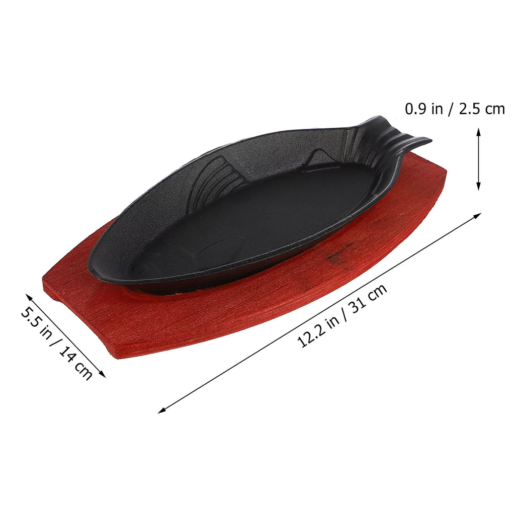 Fish Shaped Frying Pan Q680