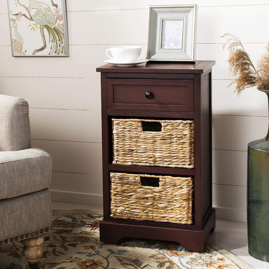 Vintage Grey Side Storage Table K846