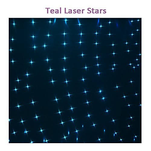 White 7 Color Laser Christmas Lights with Remote Control V3054