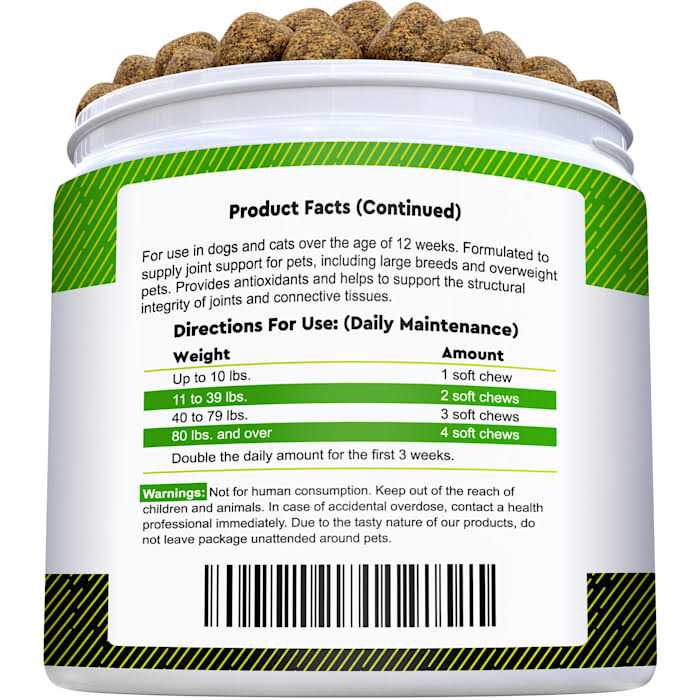 Glucosamine Chews for Dogs and Cats L12710
