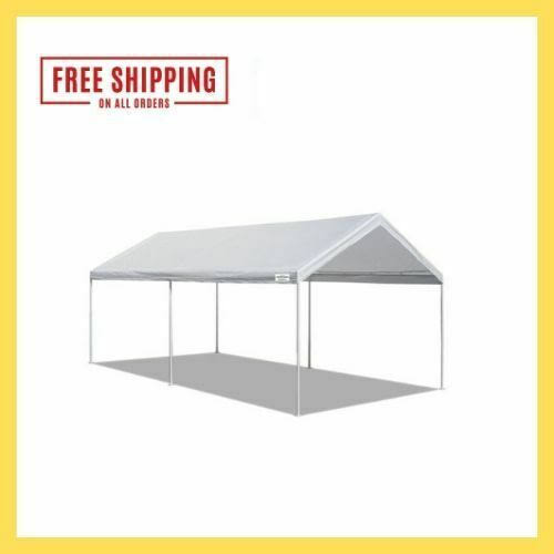 10x20 ft. Heavy Duty Steel Carport U135