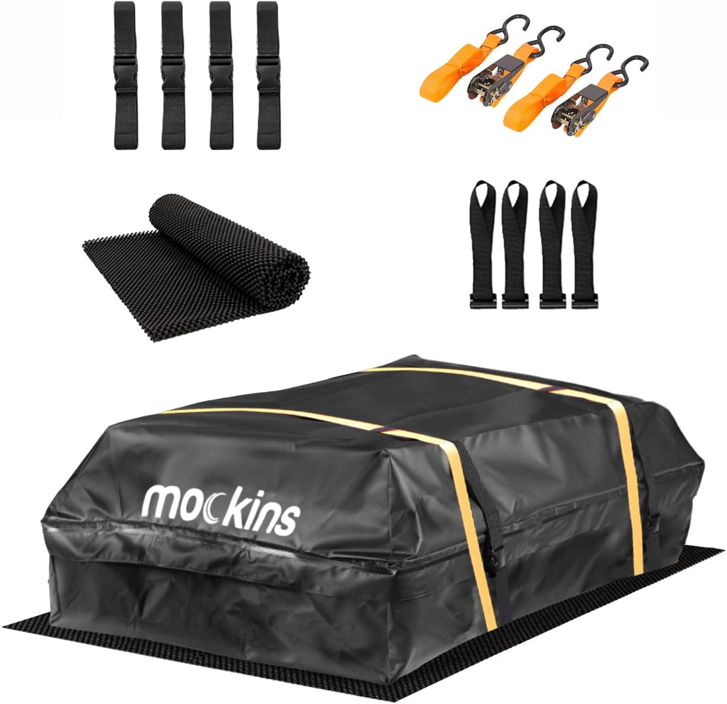25 Cubic Feet Waterproof Rooftop Cargo Bag Set G118858