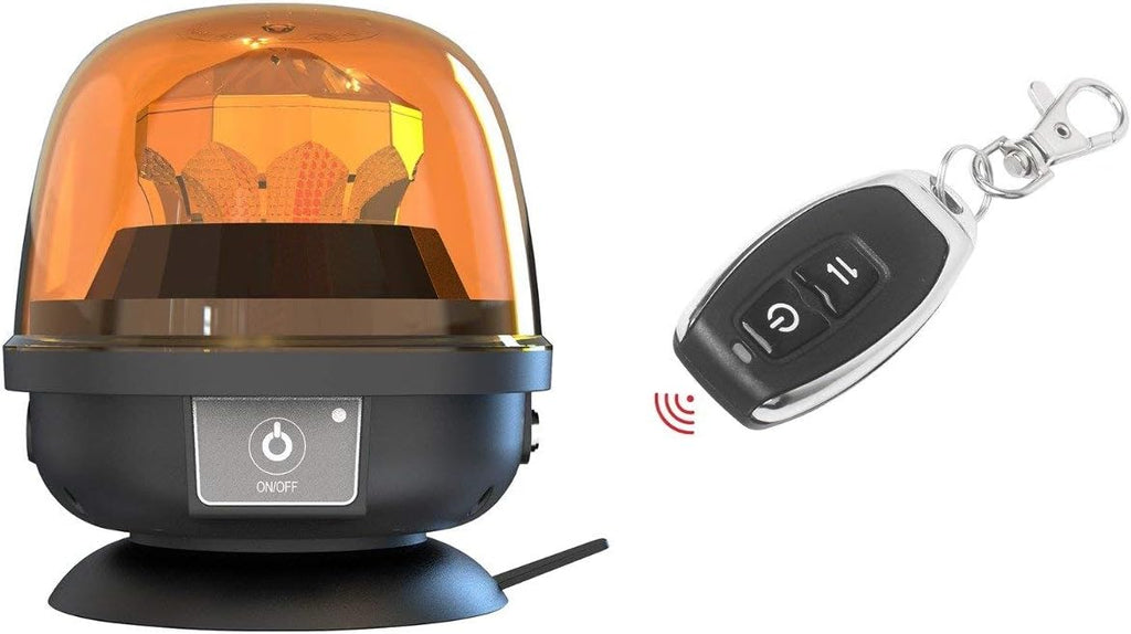 Magnetic Amber Remote-Control LED Beacon H923