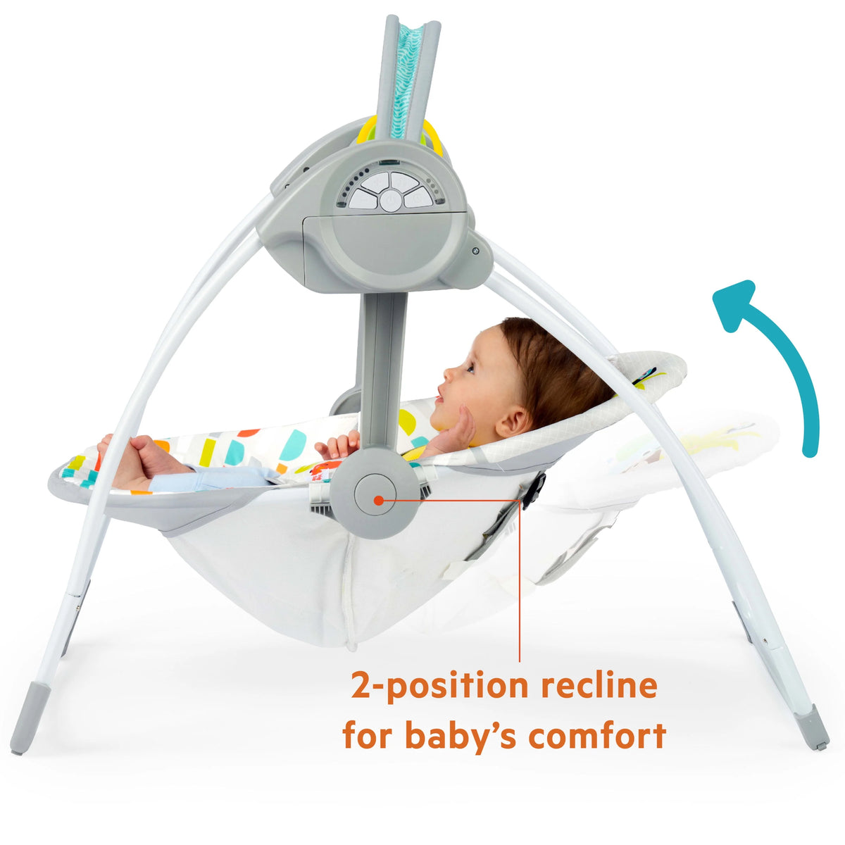 Portable Compact Baby Swing with Toys G172895