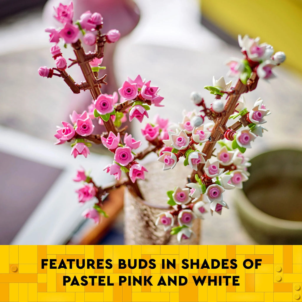 White and Pink Cherry Blossom Building Set M2885