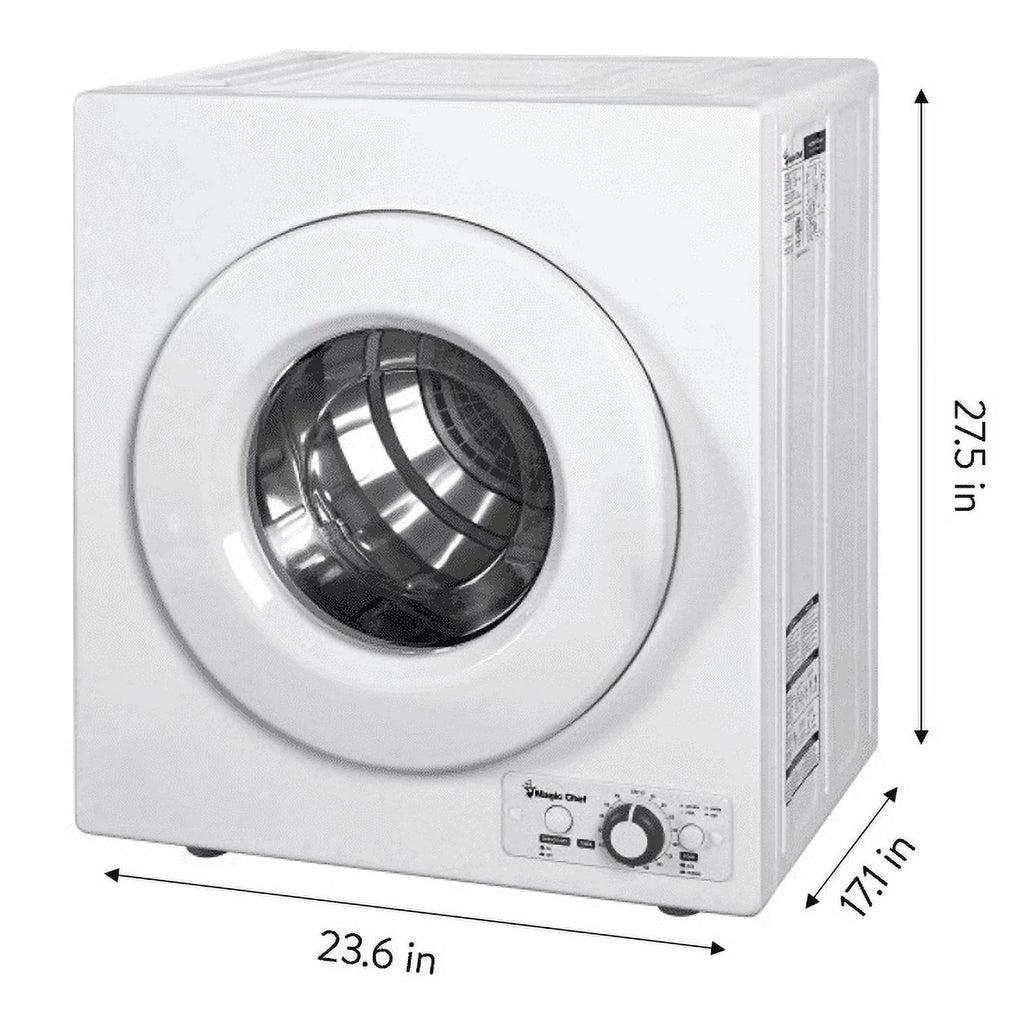 2.6 Cu. ft. Electric Dryer in White R490