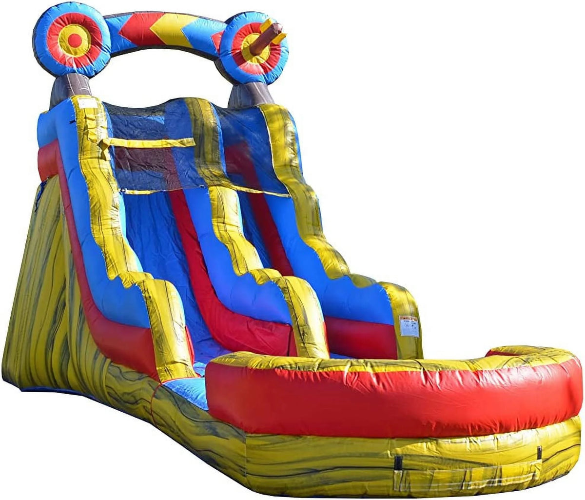 Commercial Grade Inflatable Water Slide with Pool Y249335