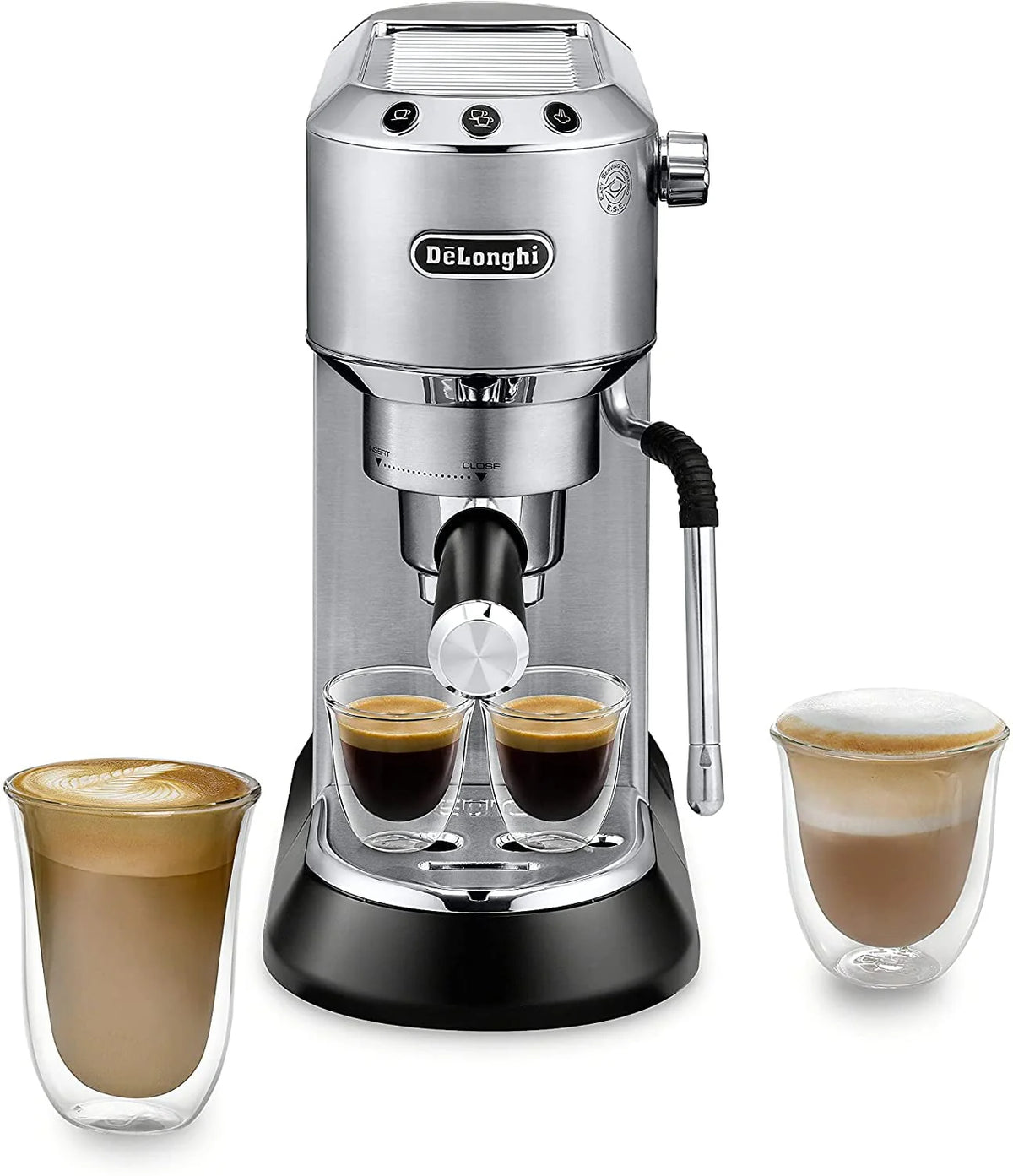 Coffee Machine with Cappuccinatore 15 Bar Metal R5547