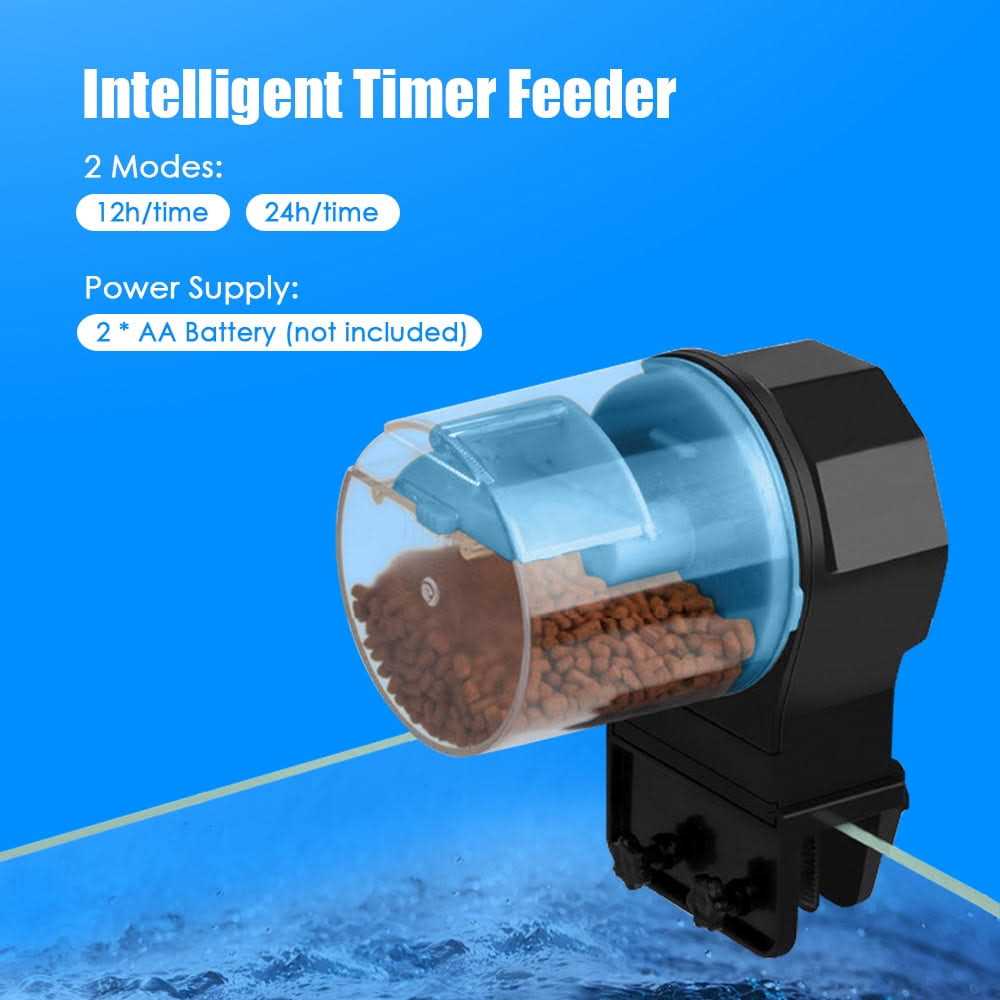 Automatic Adjustable Aquarium Fish Feeder I473679