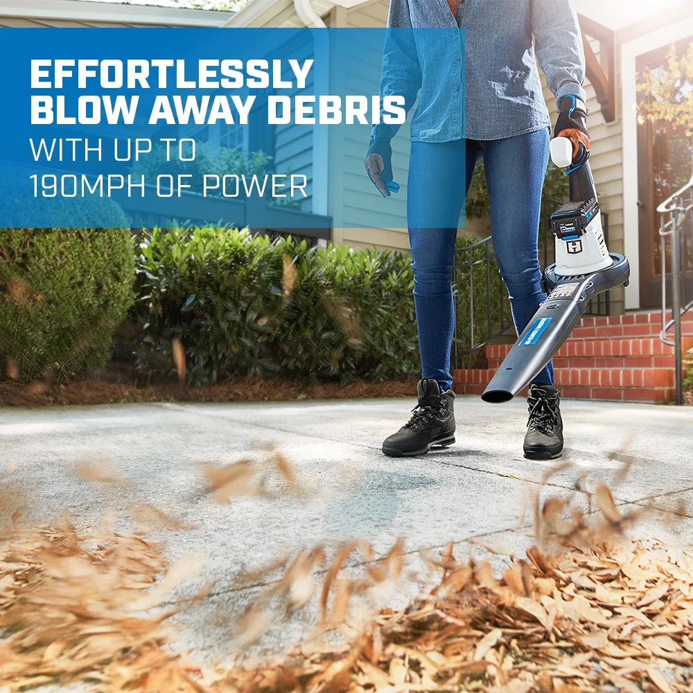Cordless String Trimmer and Leaf Blower Combo Kit H7541