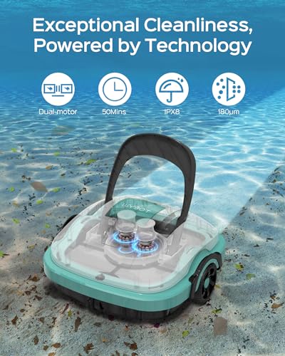 Cordless Robotic Pool Cleaner X710473